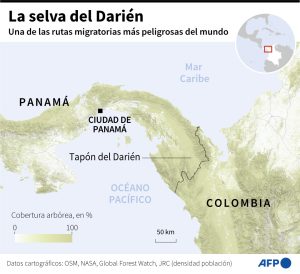 Panamá deporta a primer grupo de migrantes detenidos en el Darién bajo acuerdo con EEUU