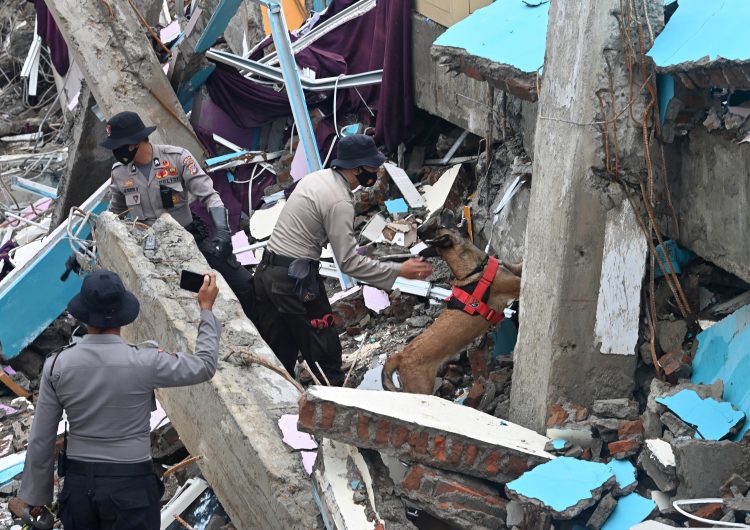 Indonesia: 77 muertos y más de un centenar de heridos graves tras sismo de magnitud 6.2