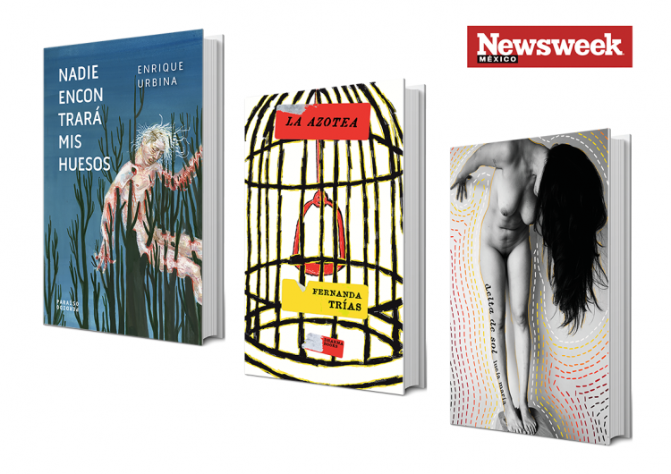 Tres libros: Enrique Urbina, Fernanda Trías, Lucía María…