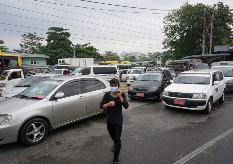 Birmania: ponen en marcha operación “coches averiados” para bloquear a militares