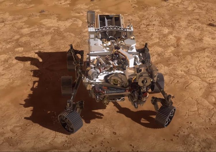 El rover Perseverance de la NASA aterriza en Marte