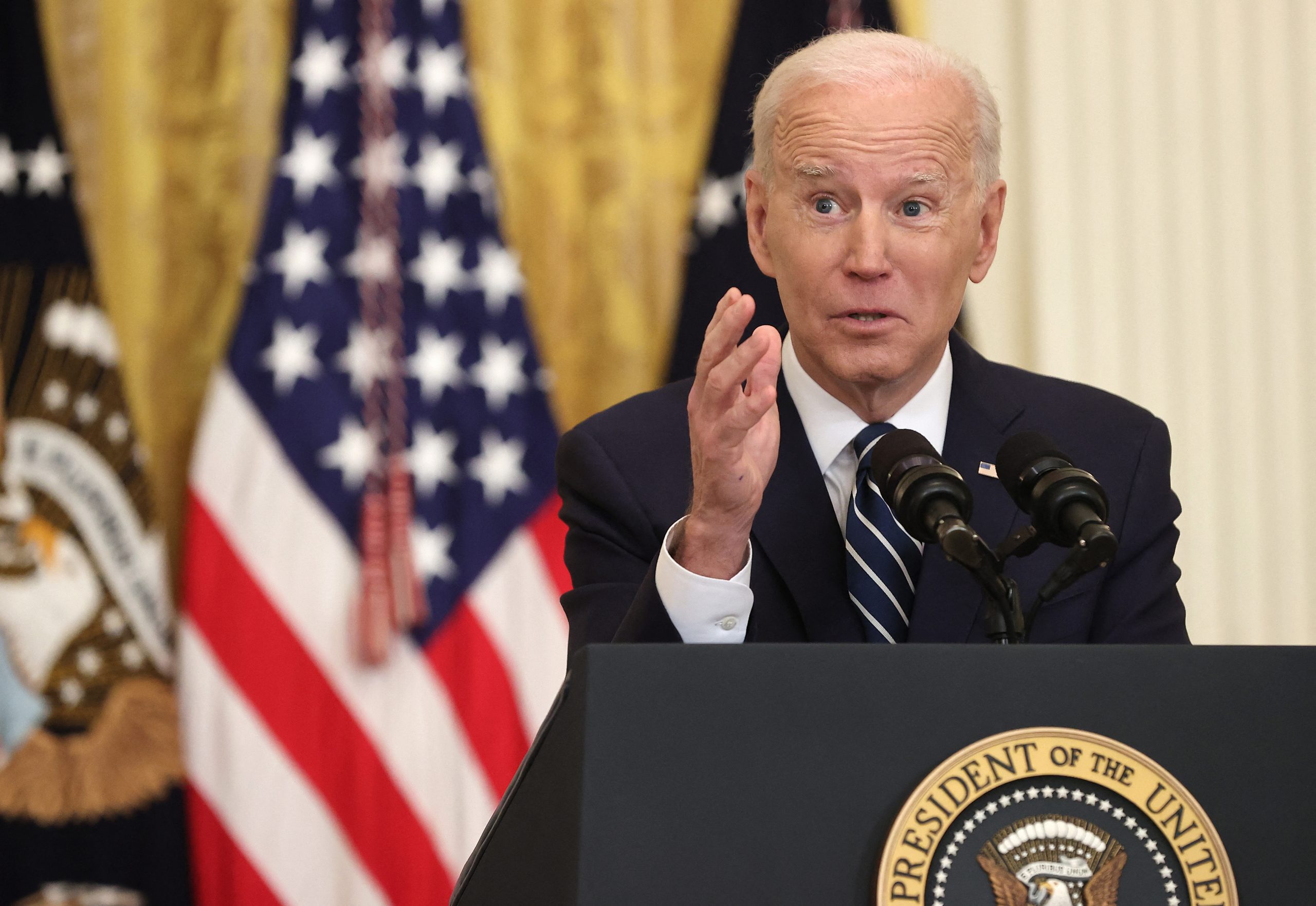 Biden busca volver a postularse en 2024. Foto: Chip Somodevilla/AFP