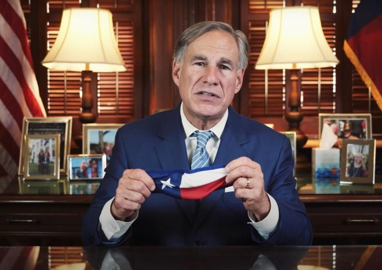 Texas levanta el uso obligatorio de mascarilla y abre su economía al 100%