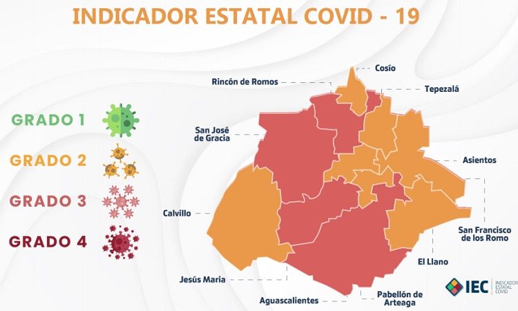 Pasan siete municipios al color amarillo del Indicador Estatal Covid