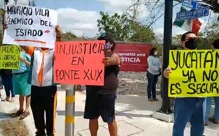 Ordena juez a Vila y Renán parar desalojo de Ponte Xux