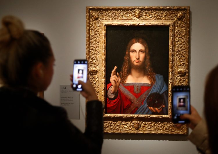 El cuadro más caro del mundo no fue pintado por Da Vinci, pero sí en su taller