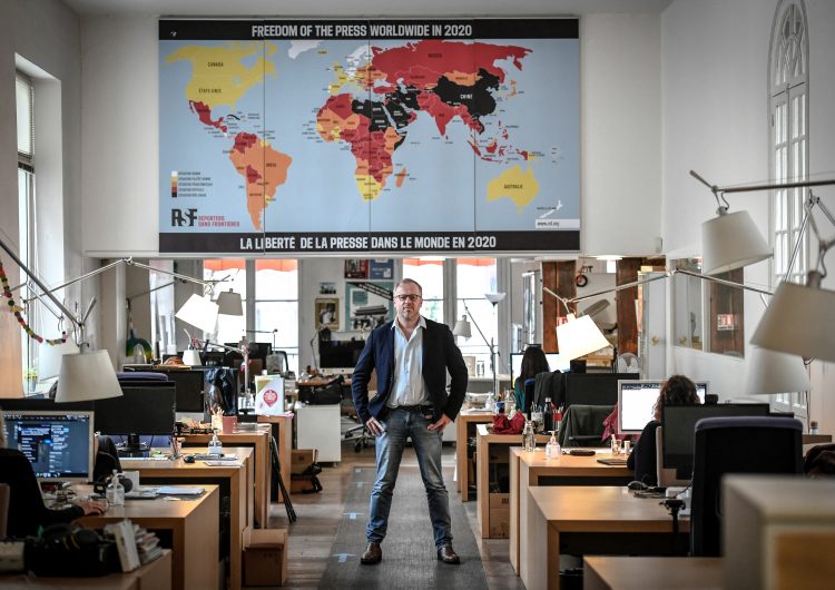 El periodismo está total o parcialmente bloqueado en el 73 % de los países: RSF