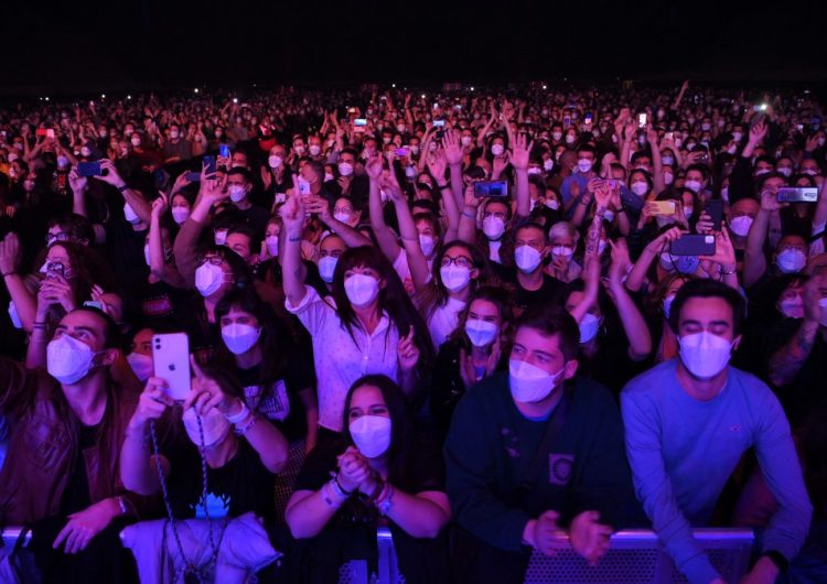 “Ninguna señal” de contagios tras un masivo concierto en Barcelona