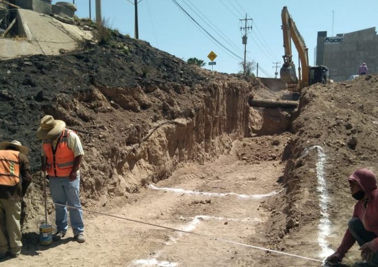 Cerrarán parcialmente Av. Guadalupe González por obras de colector sanitario