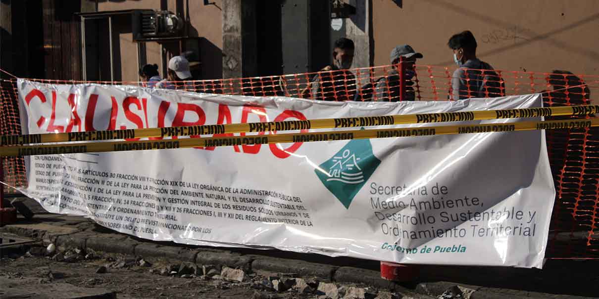 Beatriz Manrique: no tenían permiso para hacer las obras en el centro de Puebla
