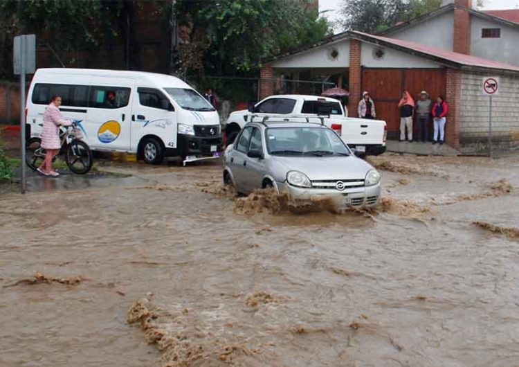 Temporal de lluvia afectó a 14 municipios poblanos