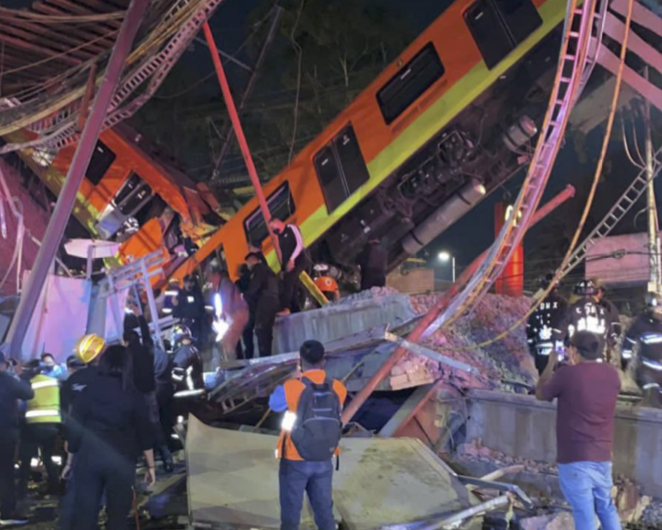 Colapsa estructura de la Línea 12 del metro en CDMX; se reportan 15 decesos al momento