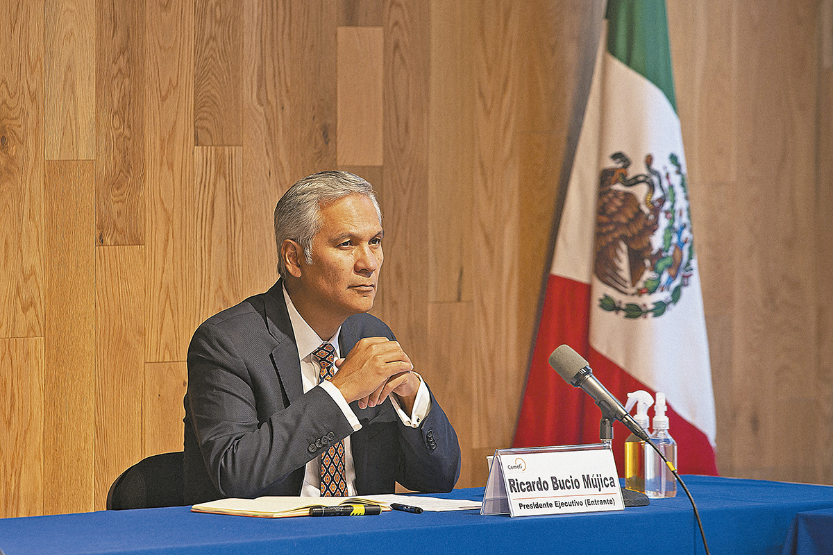 Bucio Mújica asumió la presidencia ejecutiva del Centro Mexicano para la Filantropía en abril pasado. Foto: Roberto Aguilar Franco