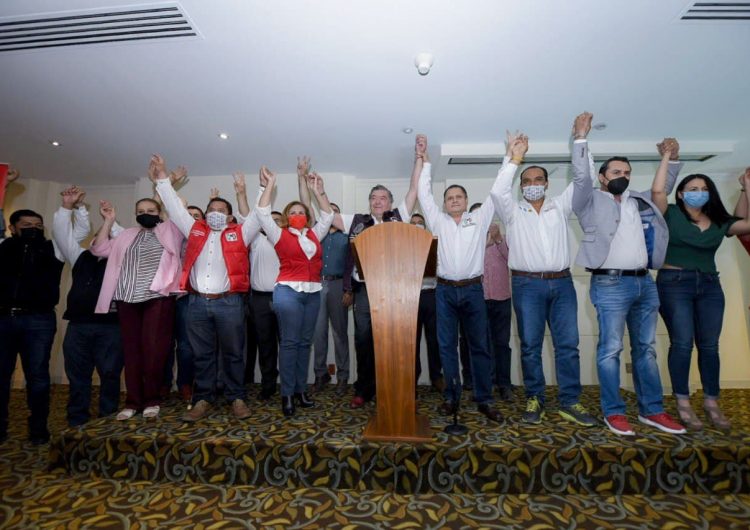 PRI y Alianza por México se suman a Hank Rhon