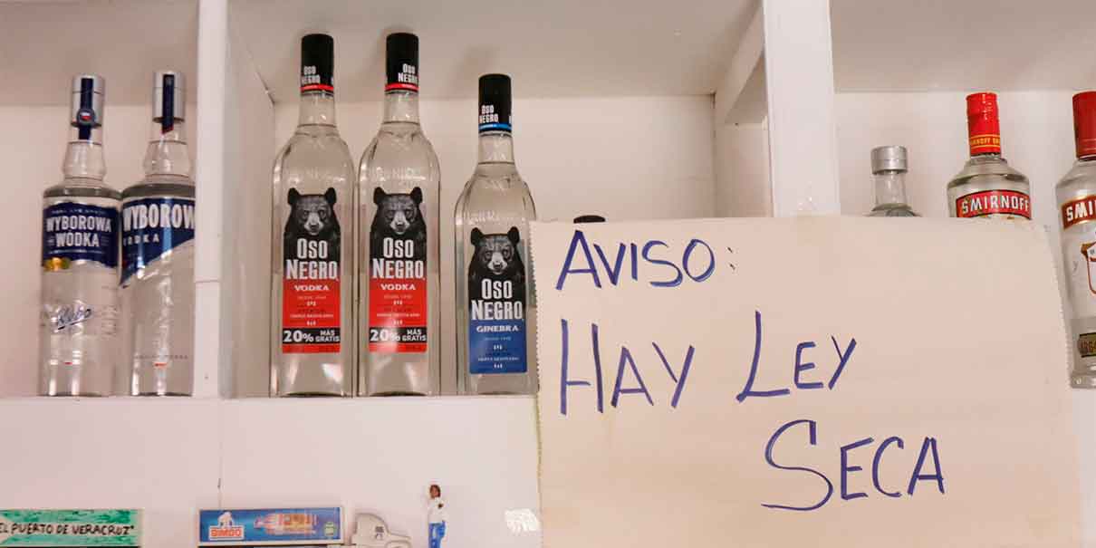 Dos días sin alcohol en Puebla por Ley Seca en Puebla