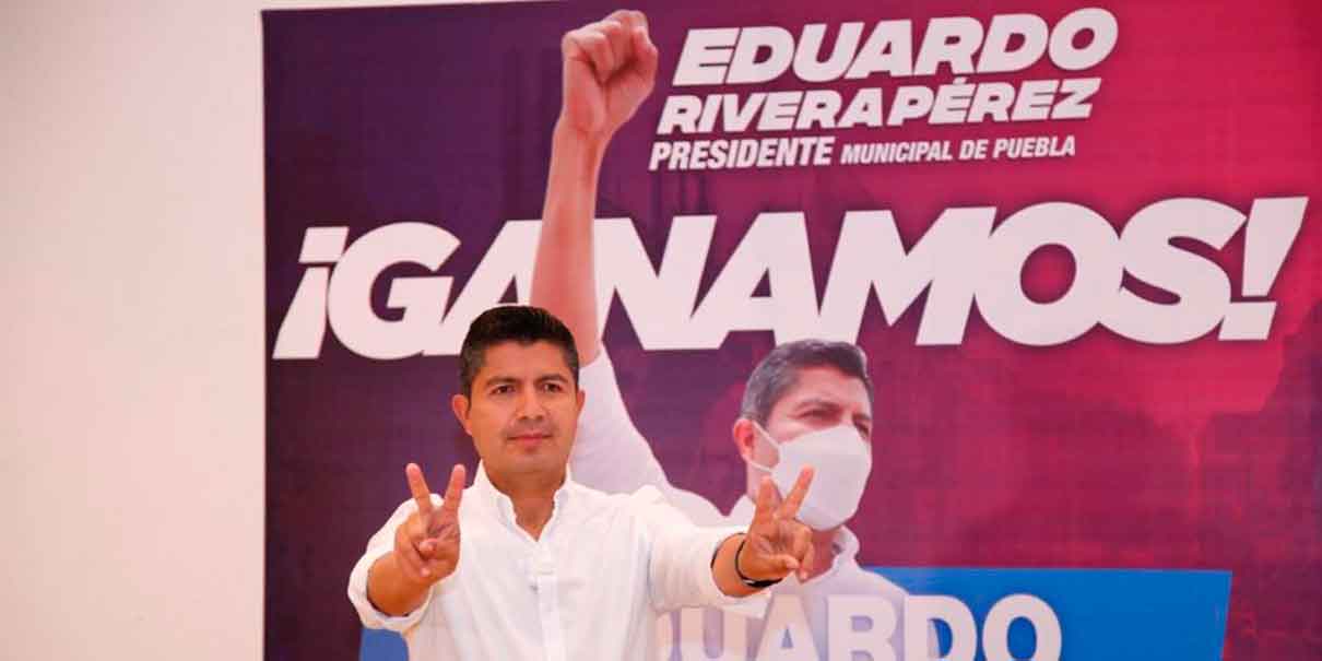 Reconoció Barbosa triunfo de Eduardo Rivera sobre Morena en Puebla
