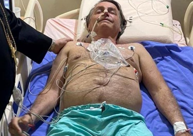 Bolsonaro es internado en hospital de Sao Paulo por ‘obstrucción intestinal’
