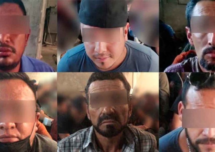 Detienen a seis polleros en San Sebastián de Aparicio; dos son poblanos