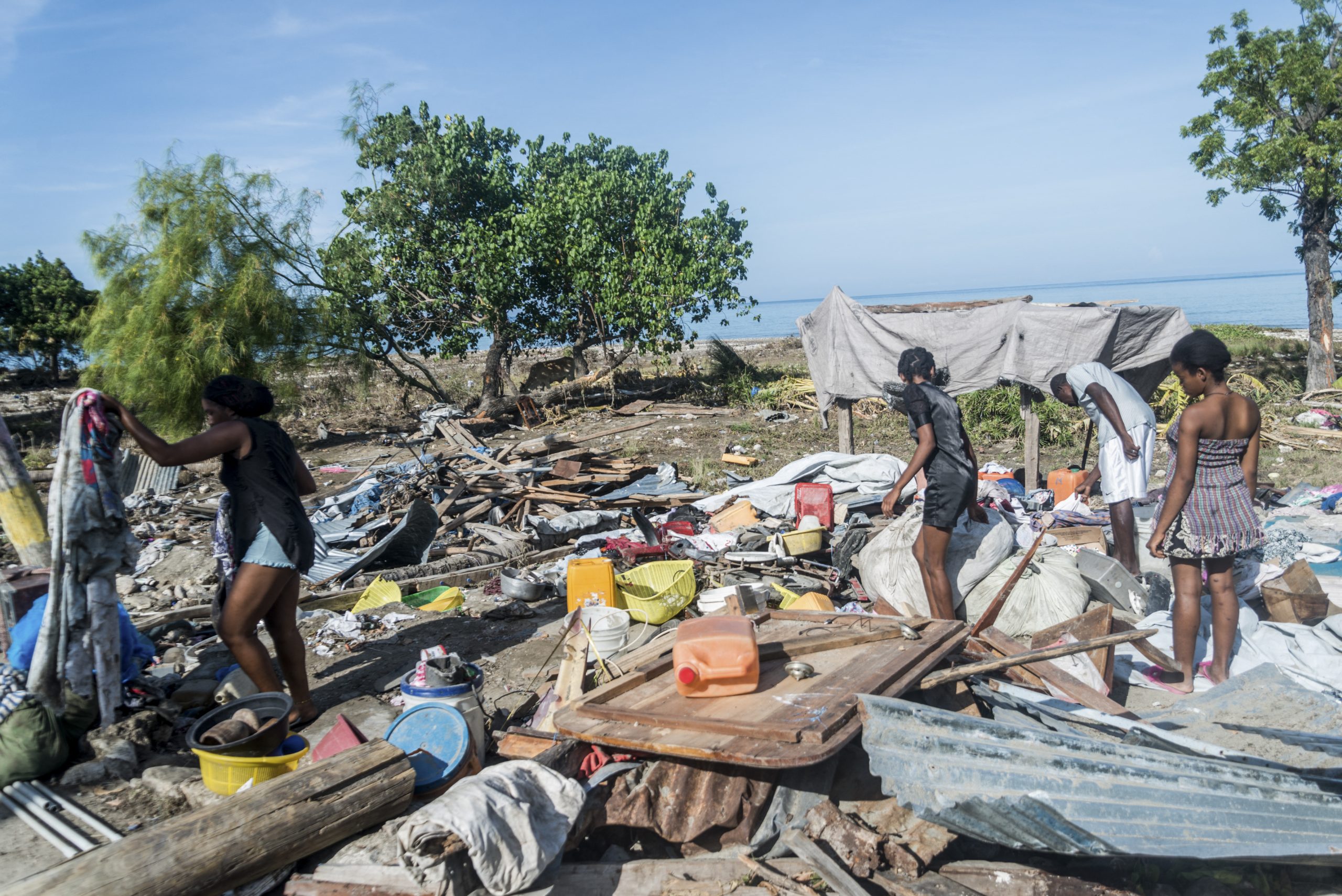 Los informes registraron la destrucción de más de 37.000 viviendas. Foto: Reginald Louissaint JR/AFP