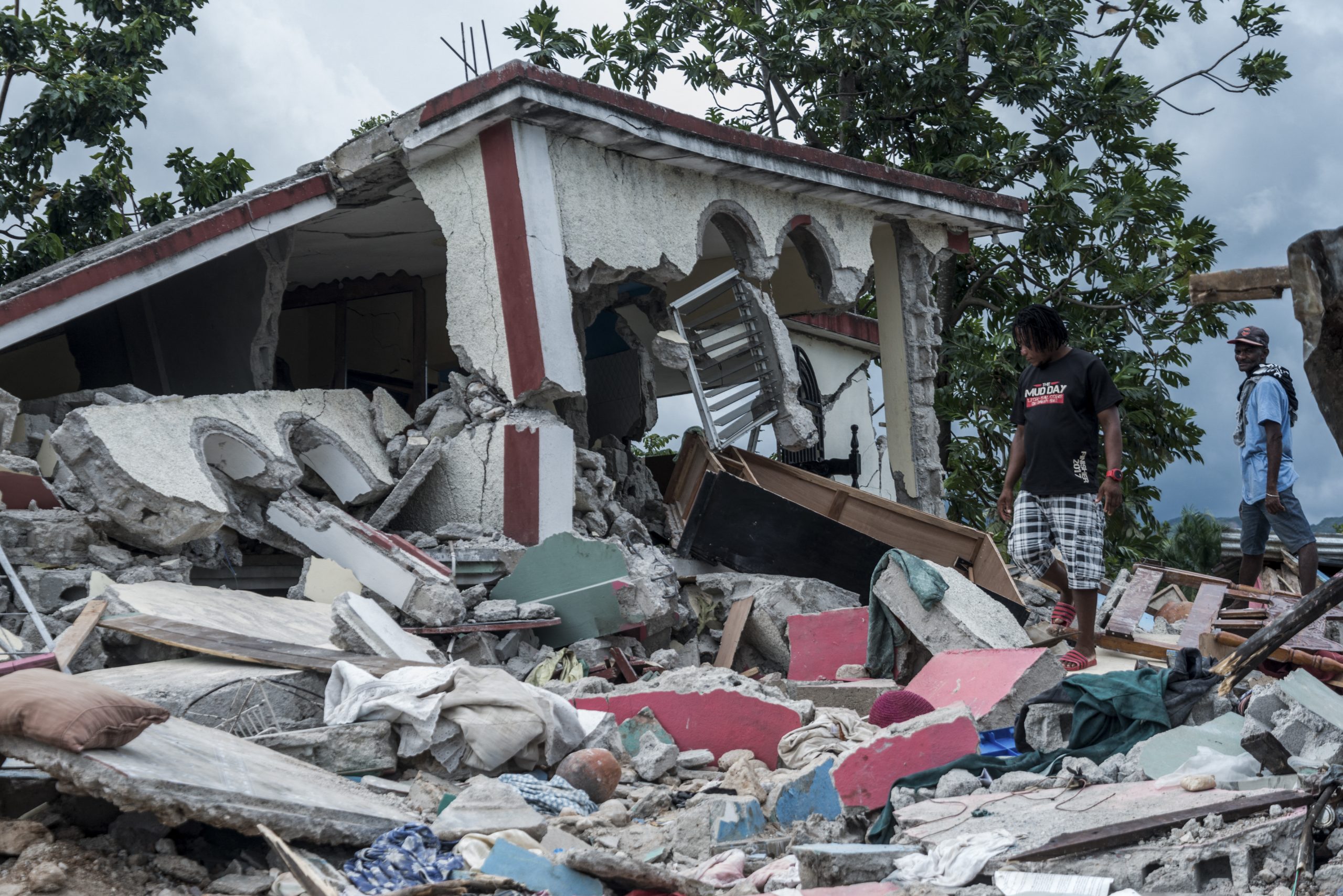 António Guterres dijo que el pueblo de Haití que no está solo. Foto: Reginald Louissaint JR/AFP