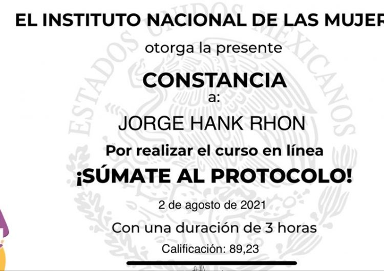 Concluye Jorge Hank sanción interpuesta por el Tribunal Estatal Electoral