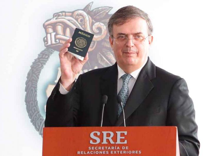Cambios históricos en el pasaporte anuncia Ebrard desde Puebla