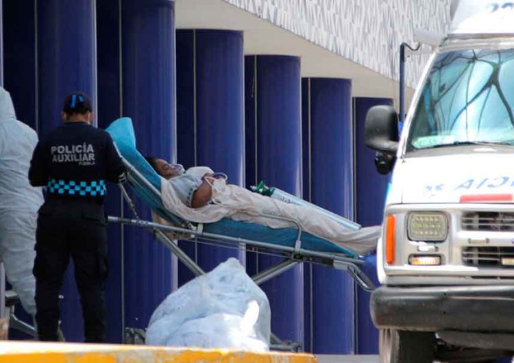 En Puebla hay mil 020 hospitalizados Covid, 178 están graves