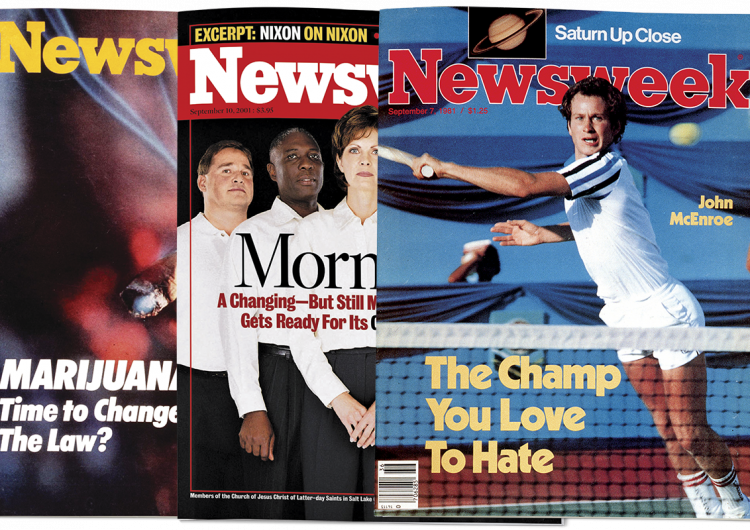 Mormones, marihuana, McEnroe… en los archivos de Newsweek