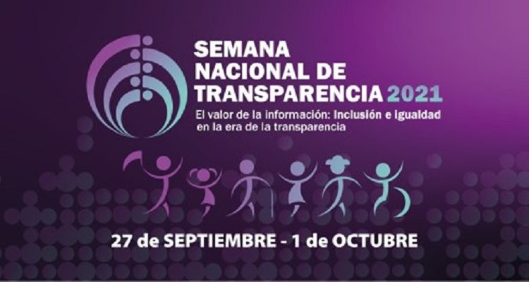 Hoy iniciaron los trabajos de la Semana Nacional de Transparencia 2021
