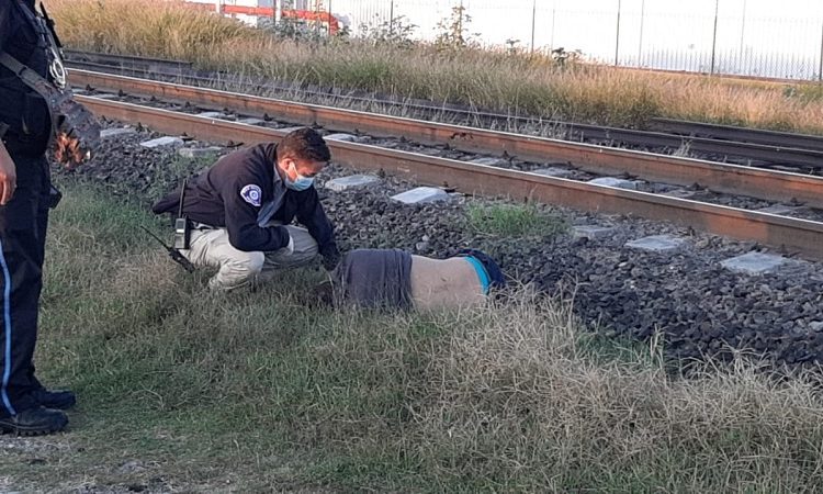 Hombre muere arrollado por el tren en Ciudad Industrial