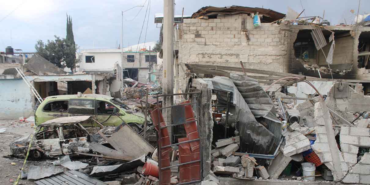 14 hospitalizados y 184 casas dañadas por explosión en Xochimehuacán