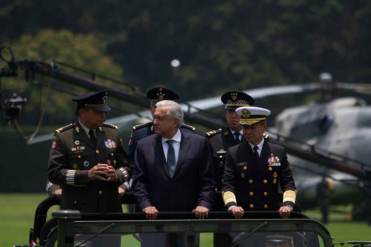 No cabe la menor duda de que la relación del presidente AMLO y el Ejército es muy estrecha. (Foto: Graciela López/Cuartoscuro)