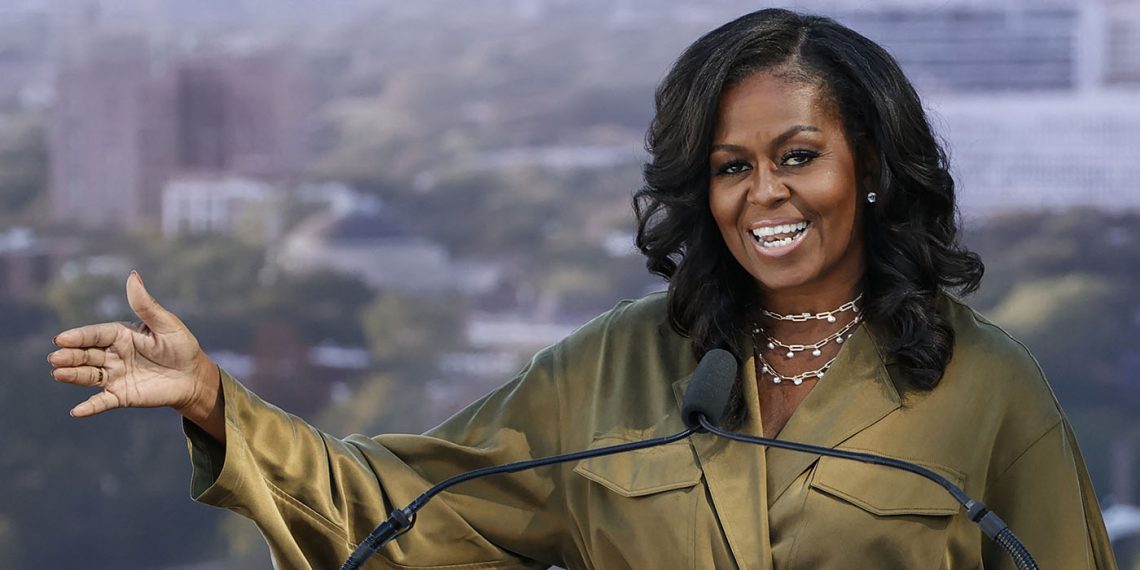 Michelle Obama encabeza la lista global. (Foto: Kamil Krzaczynski/AFP)