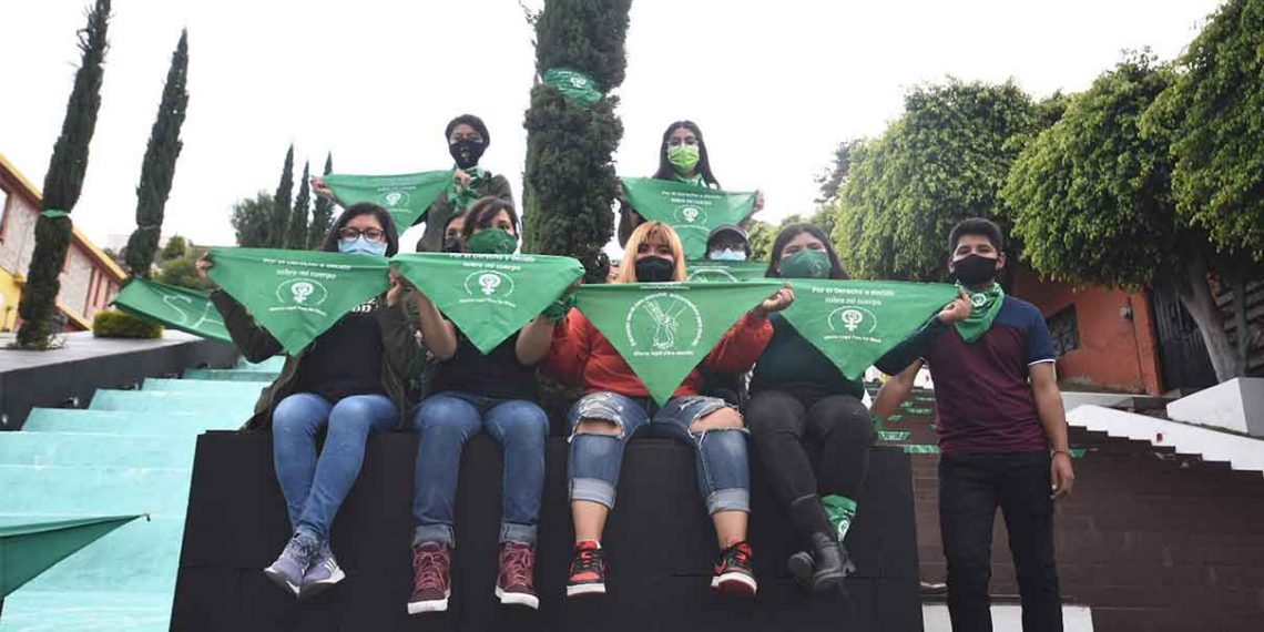Colectivo Coatlicue SiempreViva presiona para que legalicen el aborto en Puebla