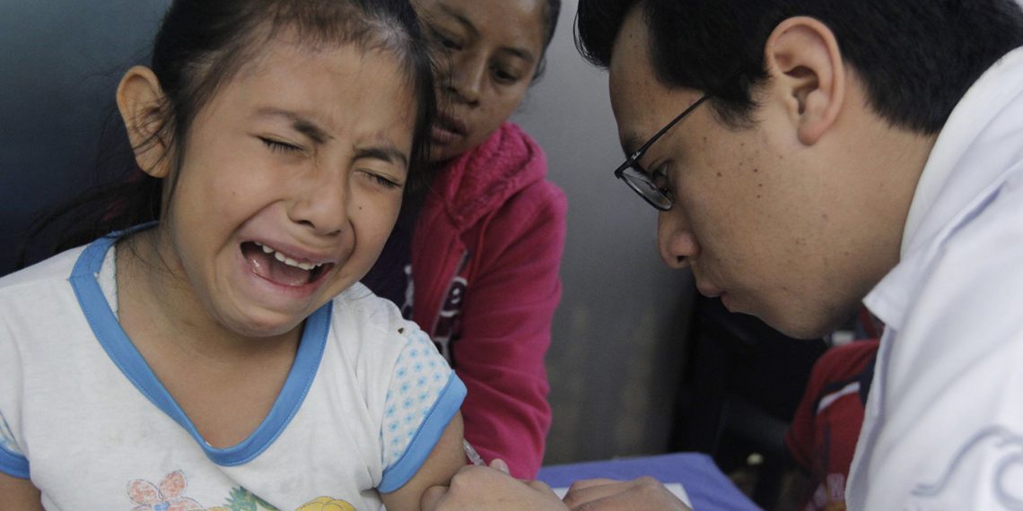 Vacunación en Puebla, México. Según Unicef, las vacunas salvan alrededor de 3 millones de vida al año. (Foto: Hilda Ríos/Cuartoscuro)