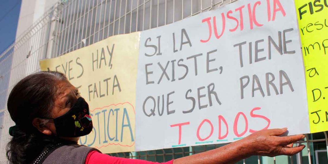 Justicia claman familiares de Nazaria víctima de feminicidio en Puebla