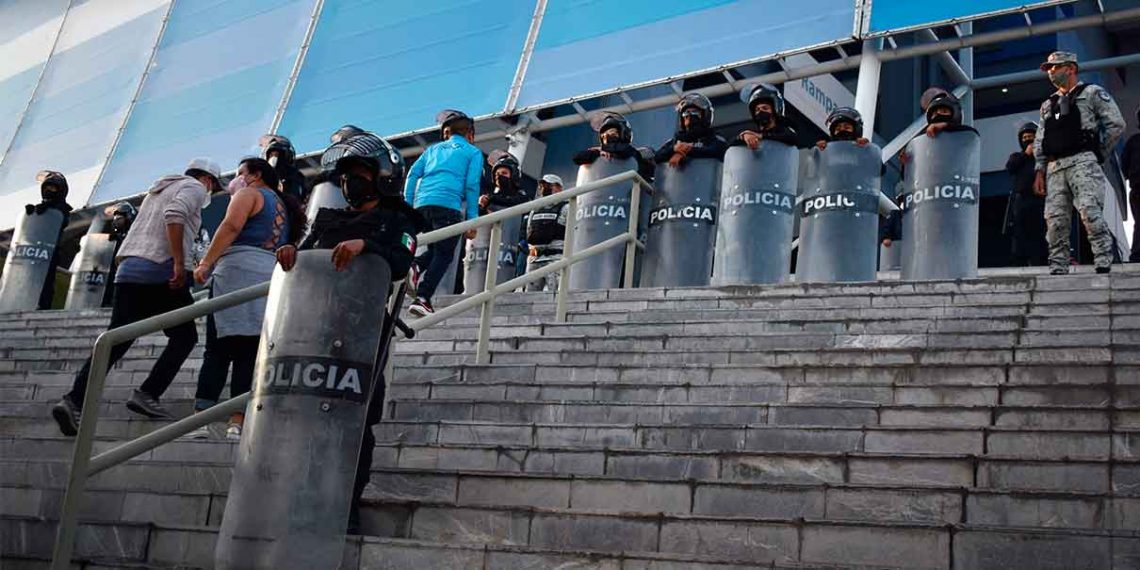 Habrá más policías este VIERNES para el partido Puebla vs Santos en el Cuauhtémoc