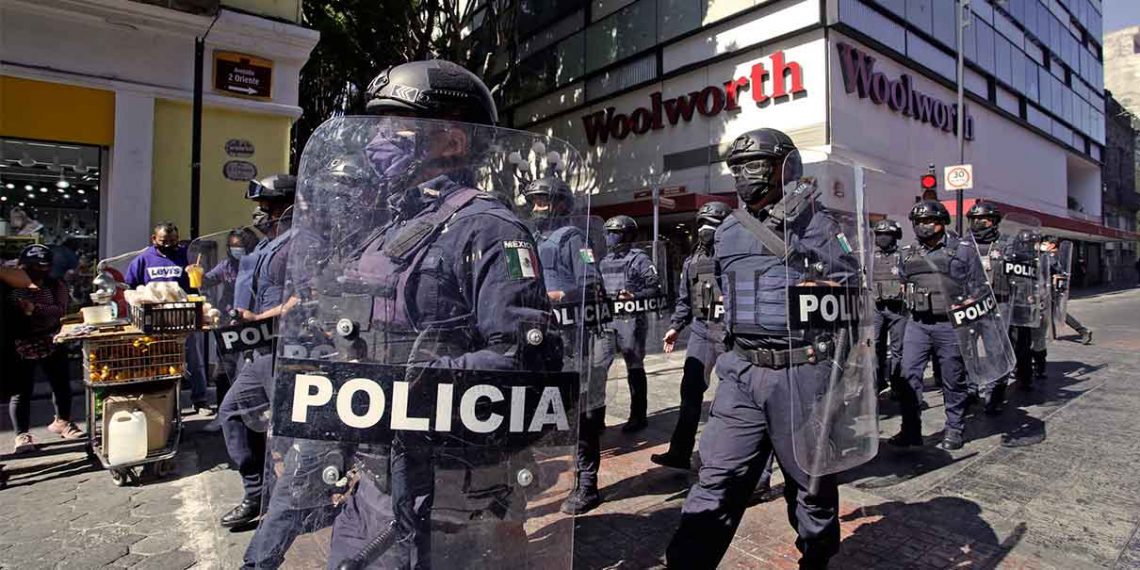 La presencia policiaca en el centro histórico de Puebla será permanente e indefinida