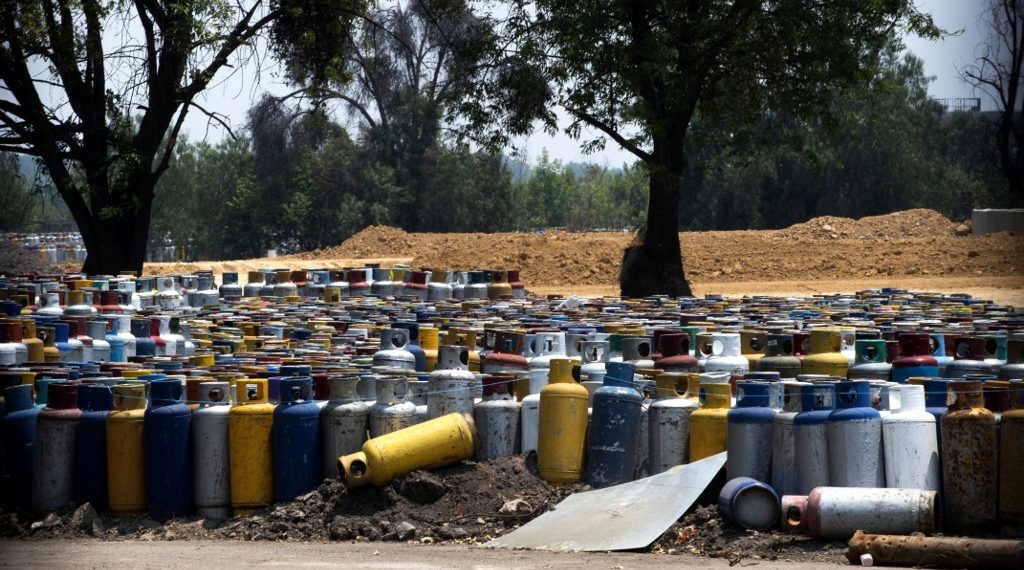 Inoloro, el gas LP está compuesto por butano y propano, y le mezclan mercaptano para que su olor nauseabundo permita ser detectado. (Foto: Claudio Cruz/AFP)