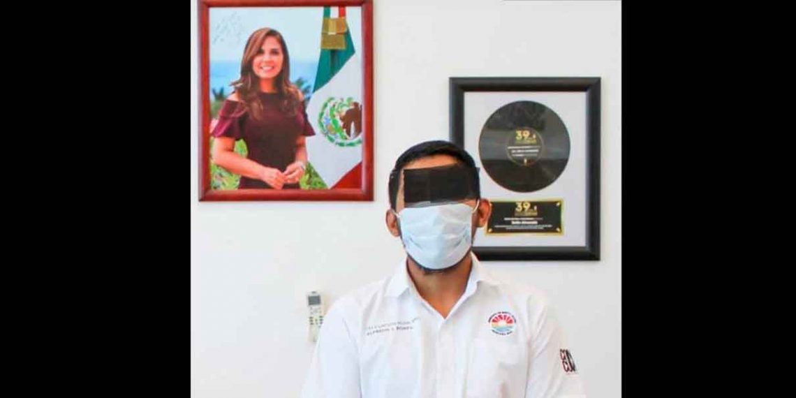 Detienen a ex delegado de Bonfil, tras hechos violentos en Quintana Roo