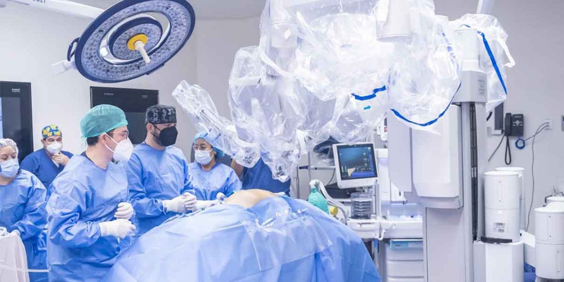 La cirugía robótica con el sistema Da Vinci