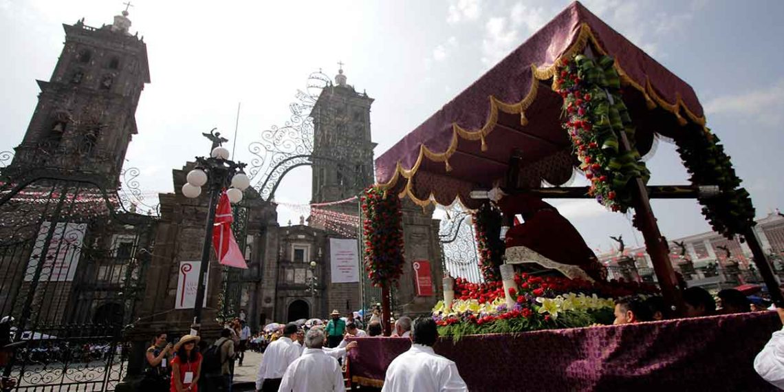 Puebla espera 120 mil creyentes en la Procesión de Viernes Santo; realizarán pruebas Covid