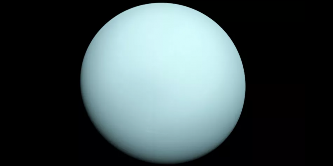 El impresionante Urano. Por primera vez, desde que la sonda Voyager de la NASA sobrevolara el coloso helado en 1986, este planeta se convierte en prioridad de futuras investigaciones espaciales. (Imagen: JPL/NASA)