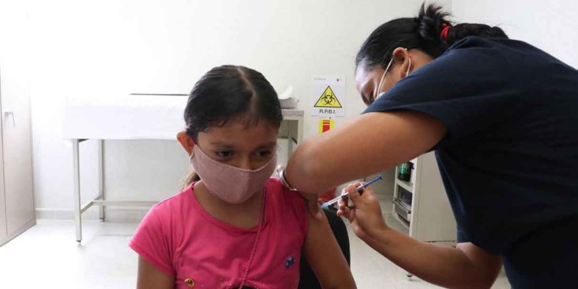 Lunes 9 de mayo inicia vacunación anti Covid a menores de edad en Puebla