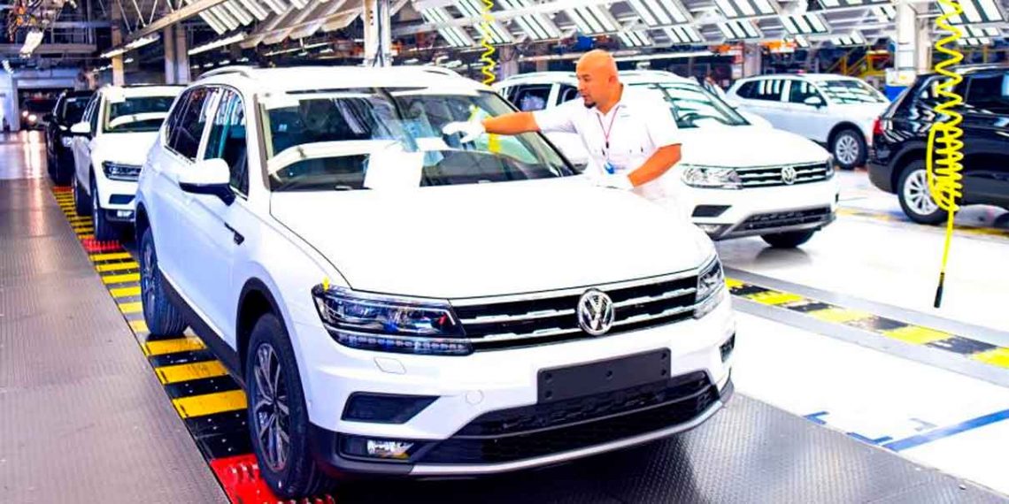 Volkswagen Puebla para la producción de Tiguan por falta de insumos