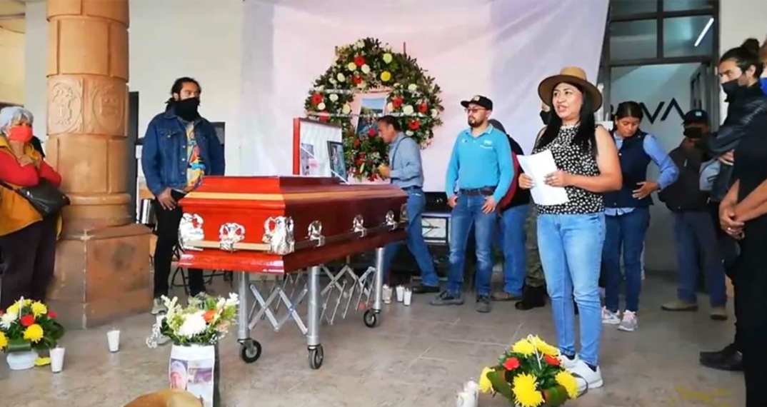 Despiden al activista asesinado que se oponía a relleno sanitario en Atitalaquia