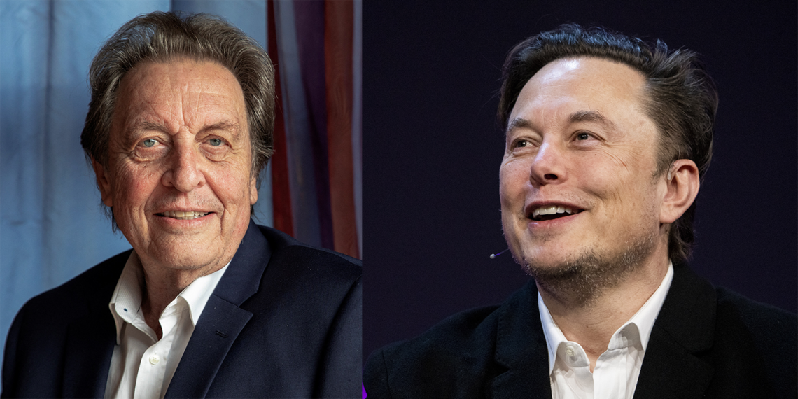 Los Musk. Errol y Elon han pasado seis años sin verse. Aun así, "tenemos afecto el uno por el otro". (Fotos: Gianluigi Guercia/AFP; Ryan Lash/TED Conferences/AFP)