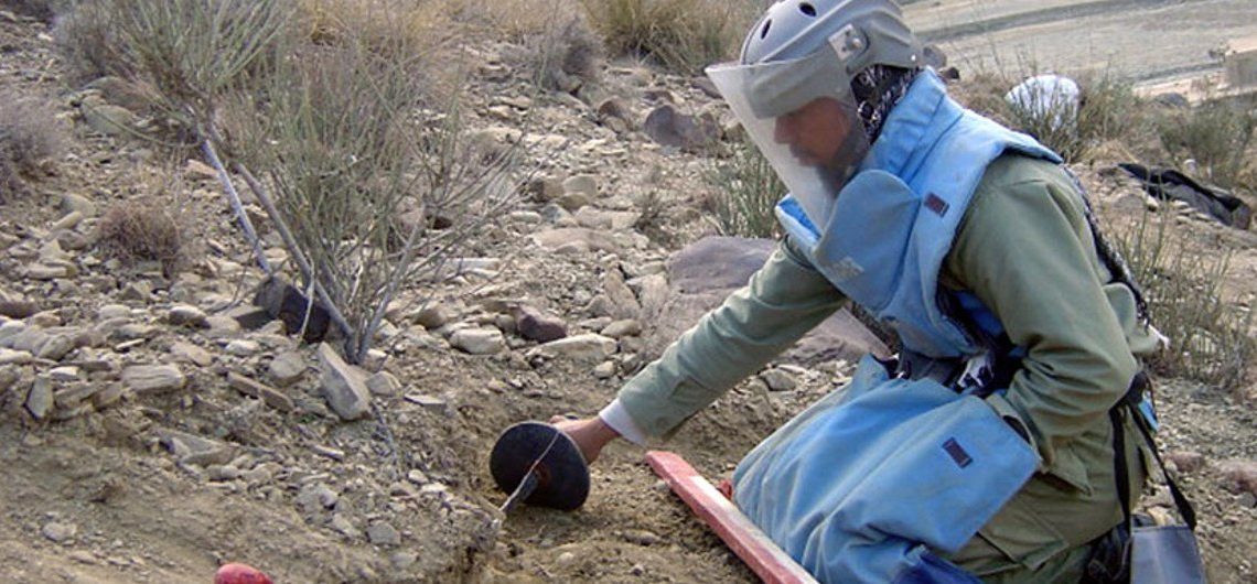 Estados Unidos: no desarrollará, producirá o adquirirá minas antipersona. (Foto: ONU/UNMACA)