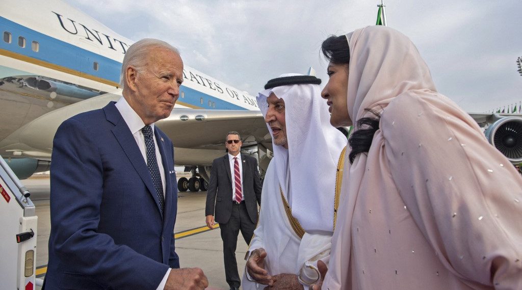 Joe Biden viaja a Medio Oriente