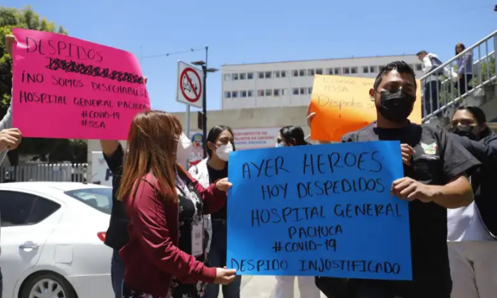 Buscan alternativa de empleo para personal de salud en Hidalgo